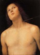 Pietro Perugino St,Sebastian oil painting artist